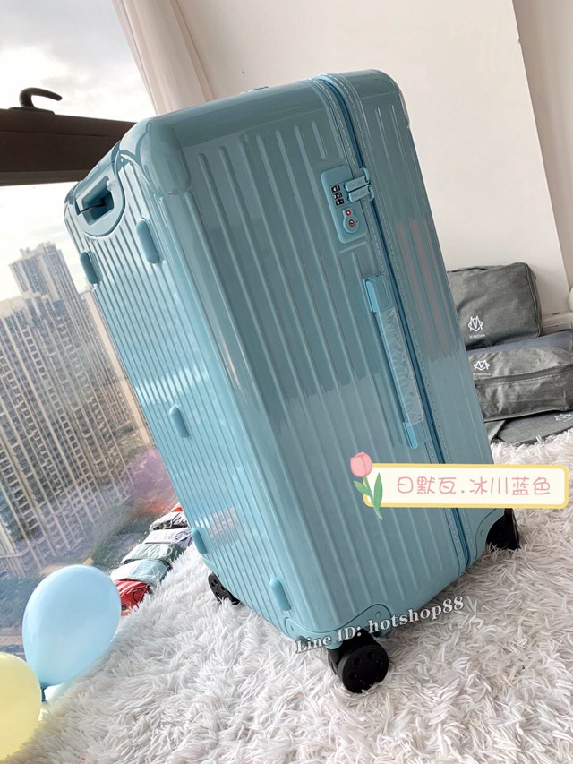 RIMOWA行李箱四輪拉杆箱 日默瓦Trunk方胖子運動版pc款TFBOYS易烊千璽代言彩色行李箱 gdx1542